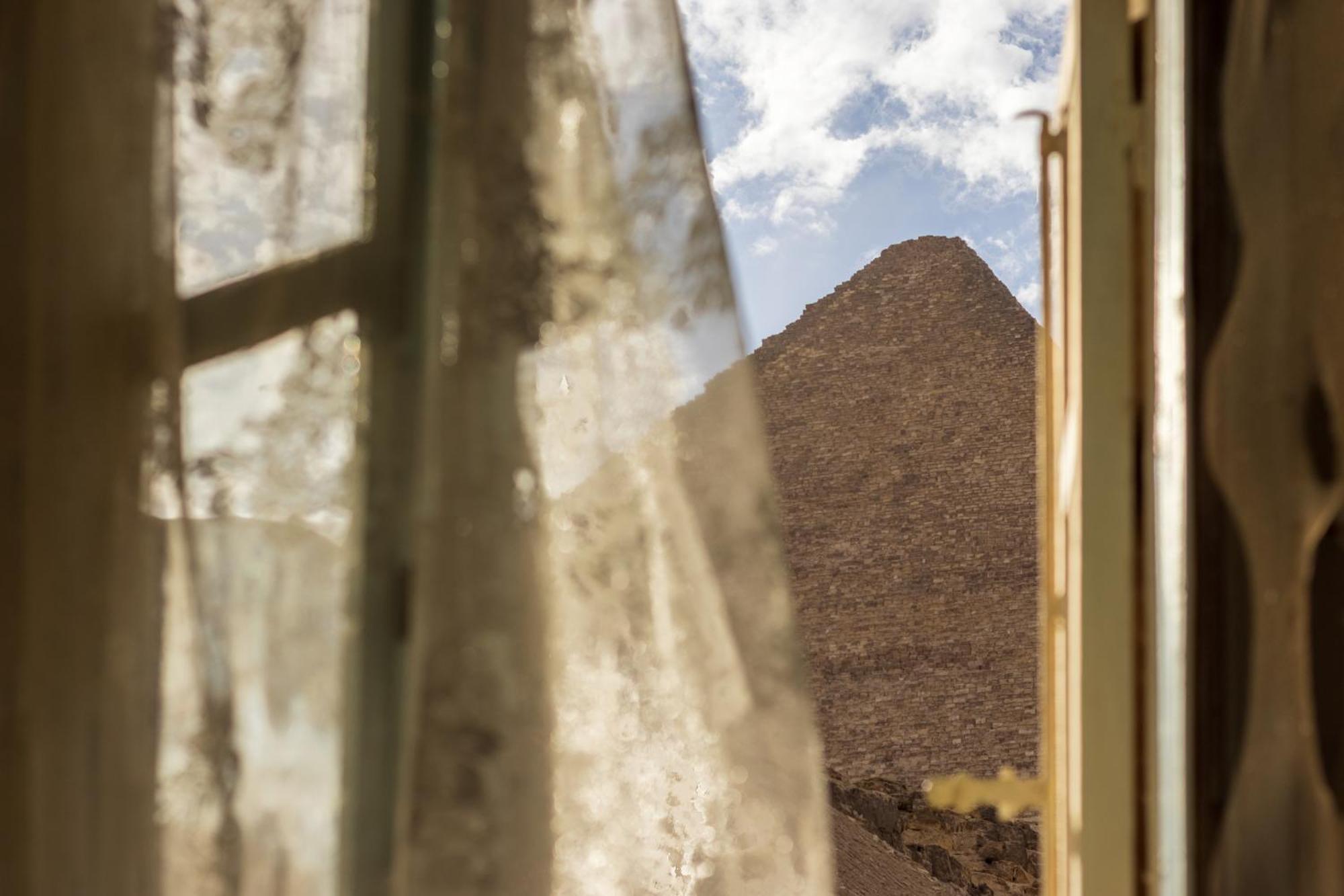 The Grand Pyramids View Hotel Kafret el-Gabal Eksteriør billede