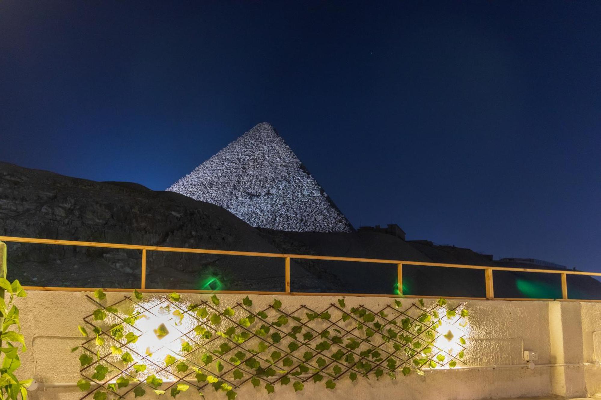 The Grand Pyramids View Hotel Kafret el-Gabal Eksteriør billede